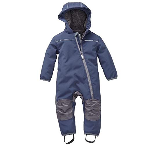 Outburst - Jungen Softshell Overall Schneeanzug, dunkelblau - 3712745, Größe 74 von Outburst