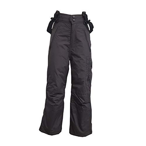 Outburst - Kids Mädchen Skihose Schneehose Wasserdicht 10.000 mm Wassersäule, anthrazit, Größe 116 von Outburst