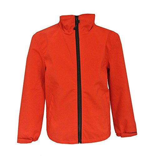 Outburst - Mädchen Regenjacke Softshelljacke Wasserabweisend, rot, Größe 152 von Outburst