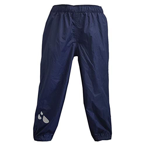 Outburst - Mädchen dünne Regenhose Matschhose, dunkelblau - 45077, Größe 134 von Outburst