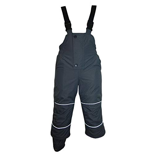 Outburst - Skihose Schneehose Wasserfest Jungen und Mädchen, anthrazit, Größe 92 von Outburst