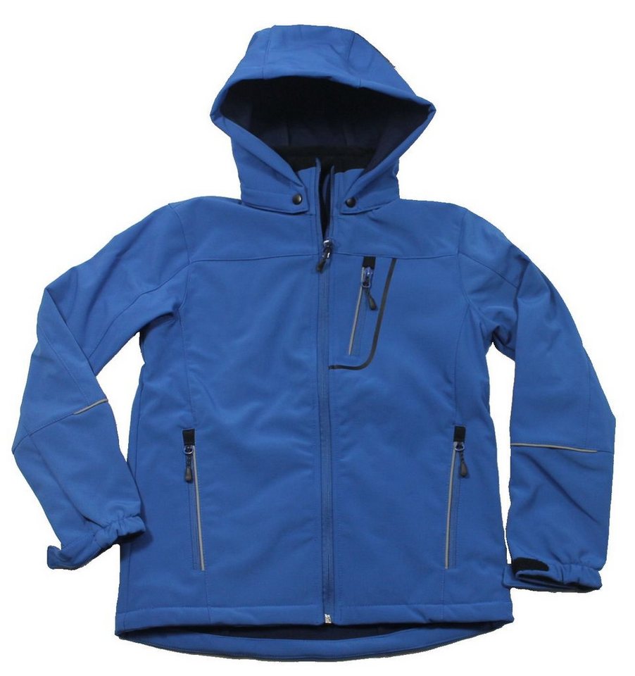 Outburst Softshelljacke Outburst Jungen Jacke Übergang Softshelljacke royal blau von Outburst