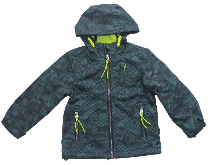 Outburst Softshelljacke Outburst Jungen Softshelljacke leichte Jacke blau bedruckt (1-St) von Outburst