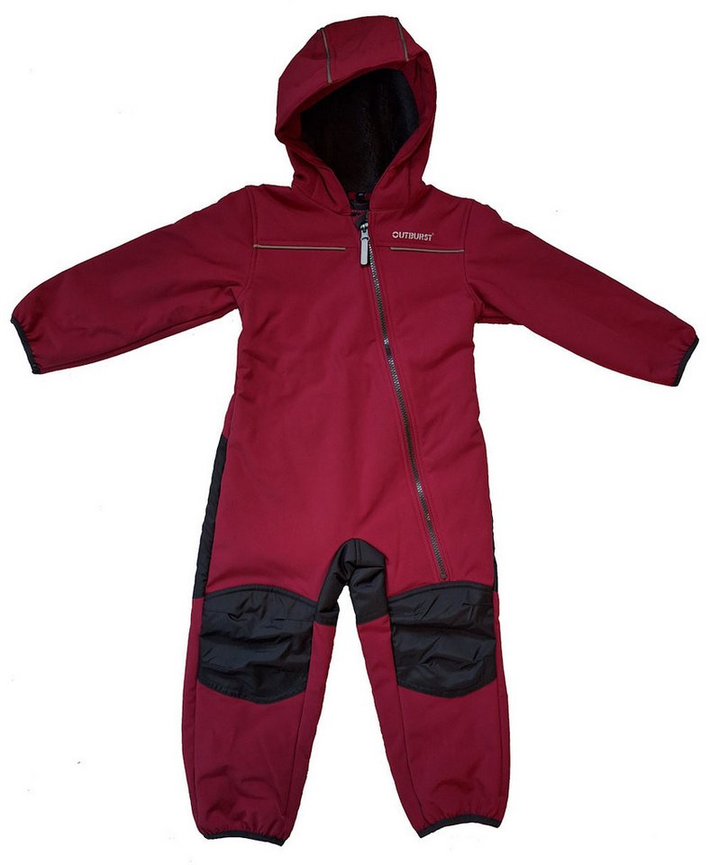Outburst Softshelloverall Outburst Softshellanzug Overall Softshelloverall Schneeanzug pink (1-tlg) von Outburst