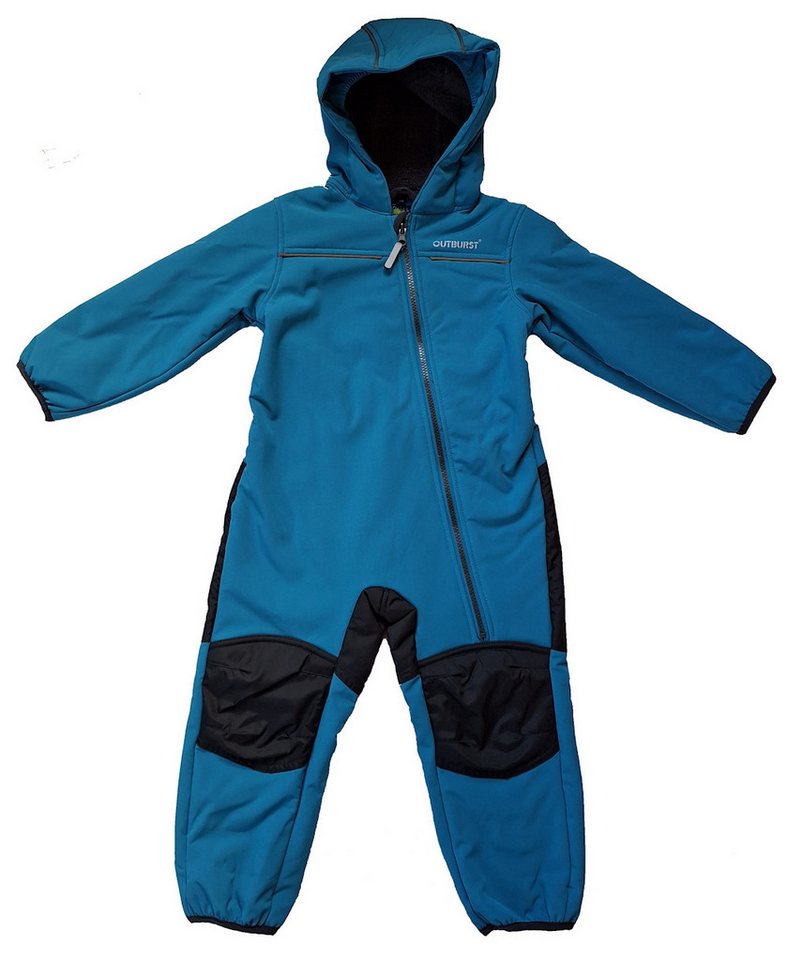 Outburst Softshelloverall Outburst Softshellanzug Overall Softshelloverall Schneeanzug türkis (1-tlg) von Outburst