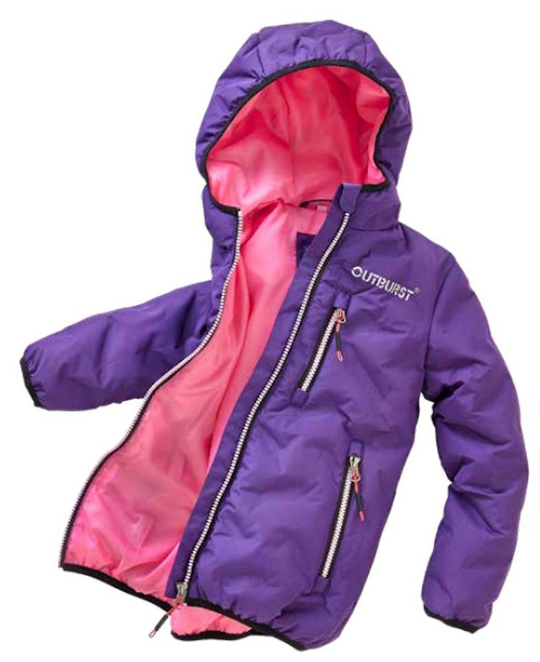 Outburst Winterjacke Outburst Mädchen Steppjacke Winterjacke violett/pink (1-St) von Outburst