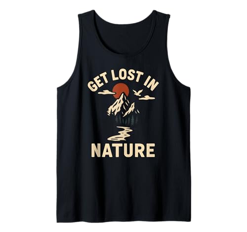 Creation Get Lost In Nature Vintage Herren Christian Religiös Tank Top Creation Get Lost In Nature Vintage Herren Christian Religiös Tank Top von Outdoor Christian Catholic Faith Camping Apparel