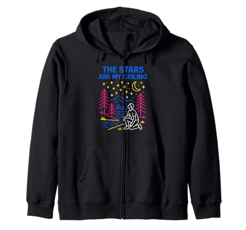 Creation The Stars Are My Ceiling Cool Damen Christian Kapuzenjacke Creation The Stars Are My Ceiling Cool Damen Christian Kapuzenjacke von Outdoor Christian Catholic Faith Camping Apparel