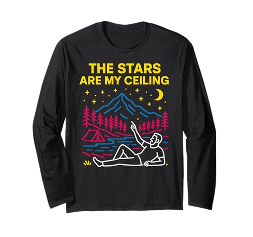 Creation The Stars Are My Ceiling Damen Christian Faith Langarmshirt Creation The Stars Are My Ceiling Damen Christian Faith Langarmshirt von Outdoor Christian Catholic Faith Camping Apparel