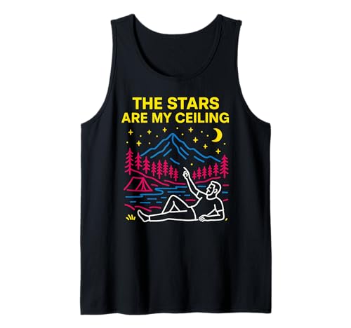 Creation The Stars Are My Ceiling Damen Christian Faith Tank Top Creation The Stars Are My Ceiling Damen Christian Faith Tank Top von Outdoor Christian Catholic Faith Camping Apparel