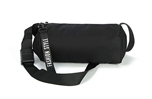 Outdoor Peak Herren schwarz Sport Schultertasche Damen kleine rund Tasche (schwarz) von Outdoor Peak