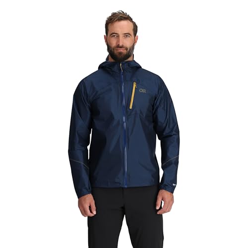 Men's Helium Rain Jacket cenote (2650) L von Outdoor Research