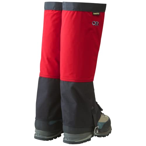 Outdoor Research Gamaschen Crocodiles Gaiters Herren, chili/black, Gr. L von Outdoor Research