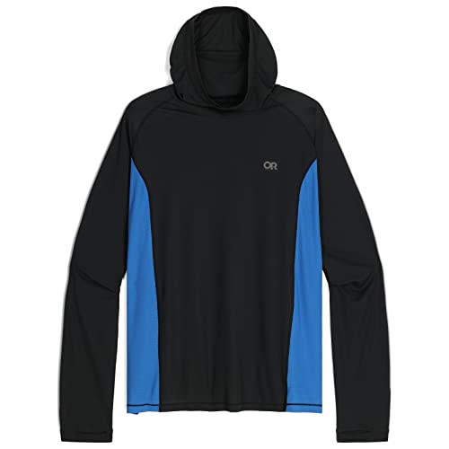 Outdoor Research Herren Echo Hoodie, Schwarz/Classic Blue, Large von Outdoor Research