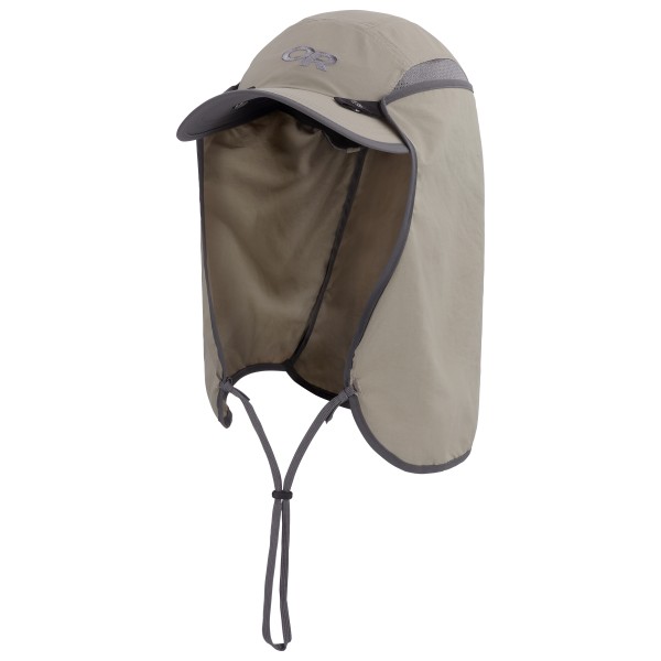 Outdoor Research - Sun Runner Cap - Hut Gr S grau von Outdoor Research