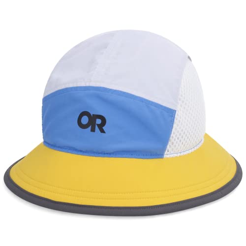 Outdoor Research Swift Bucket Hat, Zitrone/Eisberg/Titan, S/M von Outdoor Research