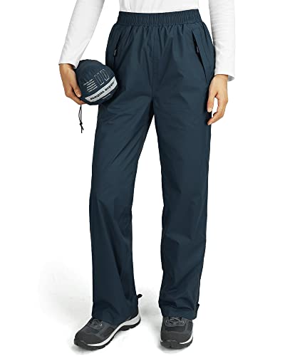 Outdoor Ventures Damen Regenhose Wasserdicht Atmungsaktiv Gefüttert Überziehhose - Winddicht Packbar Hose Leichte Softshellhose zum Wandern Fahrrad Mittelblau 17 Outdoor Ventures Damen Regenhose Wasserdicht Atmungsaktiv Gefüttert Überziehhose - Winddicht Packbar Hose Leichte Softshellhose zum Wandern Fahrrad Mittelblau 17 von Outdoor Ventures