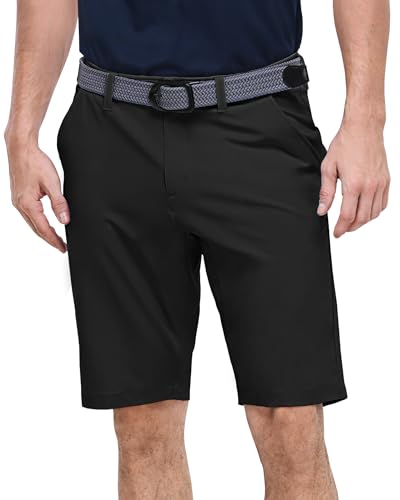 Outdoor Ventures Herren Golfshorts UPF 50+ Stretch Dry Fit Golf Shorts 11'' Bermuda Shorts Leichte Schnelltrocknende Kurze Hose mit Taschen für Golfen Arbeiten Schwarz 42 Outdoor Ventures Herren Golfshorts UPF 50+ Stretch Dry Fit Golf Shorts 11'' Bermuda Shorts Leichte Schnelltrocknende Kurze Hose mit Taschen für Golfen Arbeiten Schwarz 42 von Outdoor Ventures