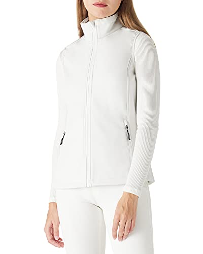 Outdoor Ventures Damen Softshell-Weste, leicht, ärmellos, wasserdicht, winddicht, Laufweste, Fleece-gefüttert, Outwear für Radfahren, Wandern, Golf, weiß, 42 Outdoor Ventures Damen Softshell-Weste, leicht, ärmellos, wasserdicht, winddicht, Laufweste, Fleece-gefüttert, Outwear für Radfahren, Wandern, Golf, weiß, 42 von Outdoor Ventures