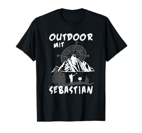 Outdoor mit Sebastian für Herren, Damen und Kinder Wander T-Shirt von Outdoor mit Sebastian