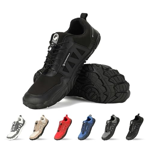 OutdoorHeld Expert Prime - Barfußschuhe Herren & Damen – Orthopädisch, Leicht & Atmungsaktiv – rutschfest & Komfortabel – Trekkingschuhe mit Zehenbox – Größen 35-48 EU – Für Outdoor & Sport von OutdoorHeld