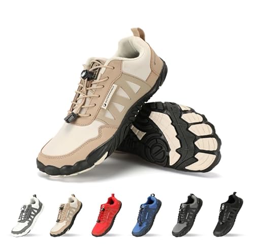 OutdoorHeld Expert Prime - Barfußschuhe Herren & Damen – Orthopädisch, Leicht & Atmungsaktiv – rutschfest & Komfortabel – Trekkingschuhe mit Zehenbox – Größen 35-48 EU – Für Outdoor & Sport von OutdoorHeld