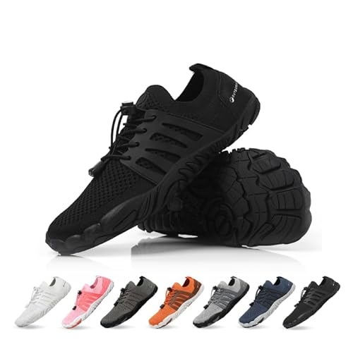 OutdoorHeld Prime 1.0 - Barfußschuhe Herren & Damen – Orthopädisch, Leicht & Atmungsaktiv – rutschfest & Komfortabel – Trekkingschuhe mit Zehenbox – Größen 35-47 EU – Für Outdoor & Sport von OutdoorHeld