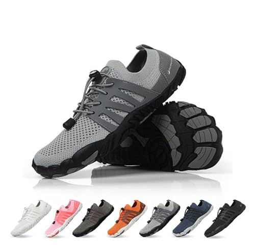 OutdoorHeld Prime 1.0 - Barfußschuhe Herren & Damen – Orthopädisch, Leicht & Atmungsaktiv – rutschfest & Komfortabel – Trekkingschuhe mit Zehenbox – Größen 35-47 EU – Für Outdoor & Sport von OutdoorHeld