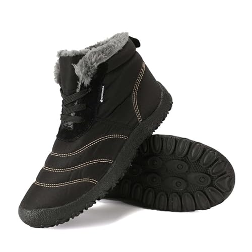 OutdoorHeld Winter Pro 2.0 - wasserfeste Barfußschuhe Farbe Schwarz Größe 42 von OutdoorHeld