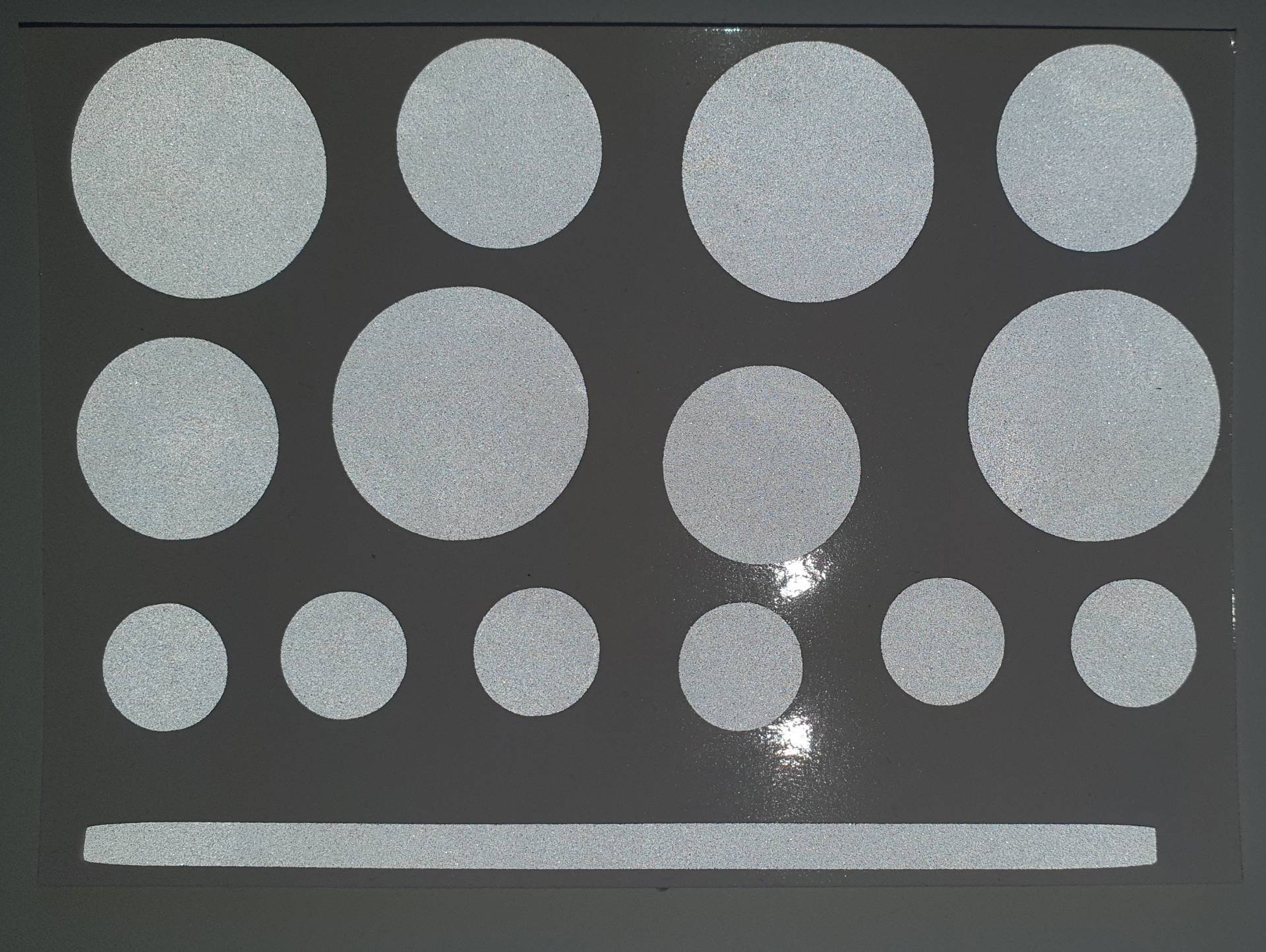 15 Textilaufkleber Reflektierend Kreise Repair Patch Selbstklebend Nylon Reparaturaufkleber Flicken Aufkleber Sicherheitsaufkleber 15 Textilaufkleber Reflektierend Kreise Repair Patch Selbstklebend Nylon Reparaturaufkleber Flicken Aufkleber Sicherheitsaufkleber von OutdoorLaden