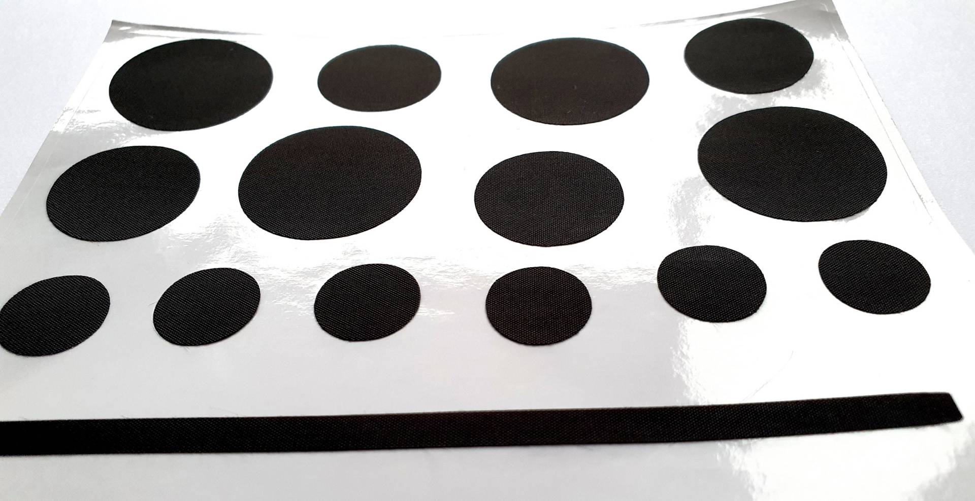 15 Textilaufkleber Schwarz Kreise Repair Patch Selbstklebend Nylon Reparaturaufkleber Flicken Aufkleber Sicherheitsaufkleber 15 Textilaufkleber Schwarz Kreise Repair Patch Selbstklebend Nylon Reparaturaufkleber Flicken Aufkleber Sicherheitsaufkleber von OutdoorLaden