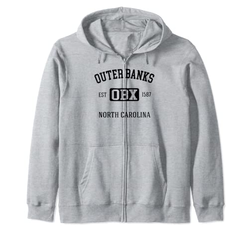Outer Banks North Carolina NC Herren Damen OBX Kapuzenjacke von Outer Banks NC Souvenirs Gifts Merch