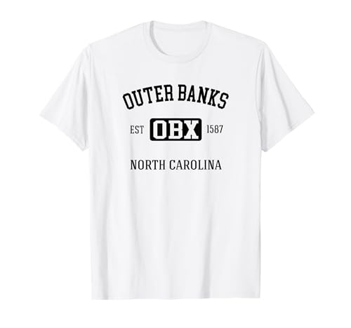 Outer Banks North Carolina NC Herren Damen OBX T-Shirt von Outer Banks NC Souvenirs Gifts Merch