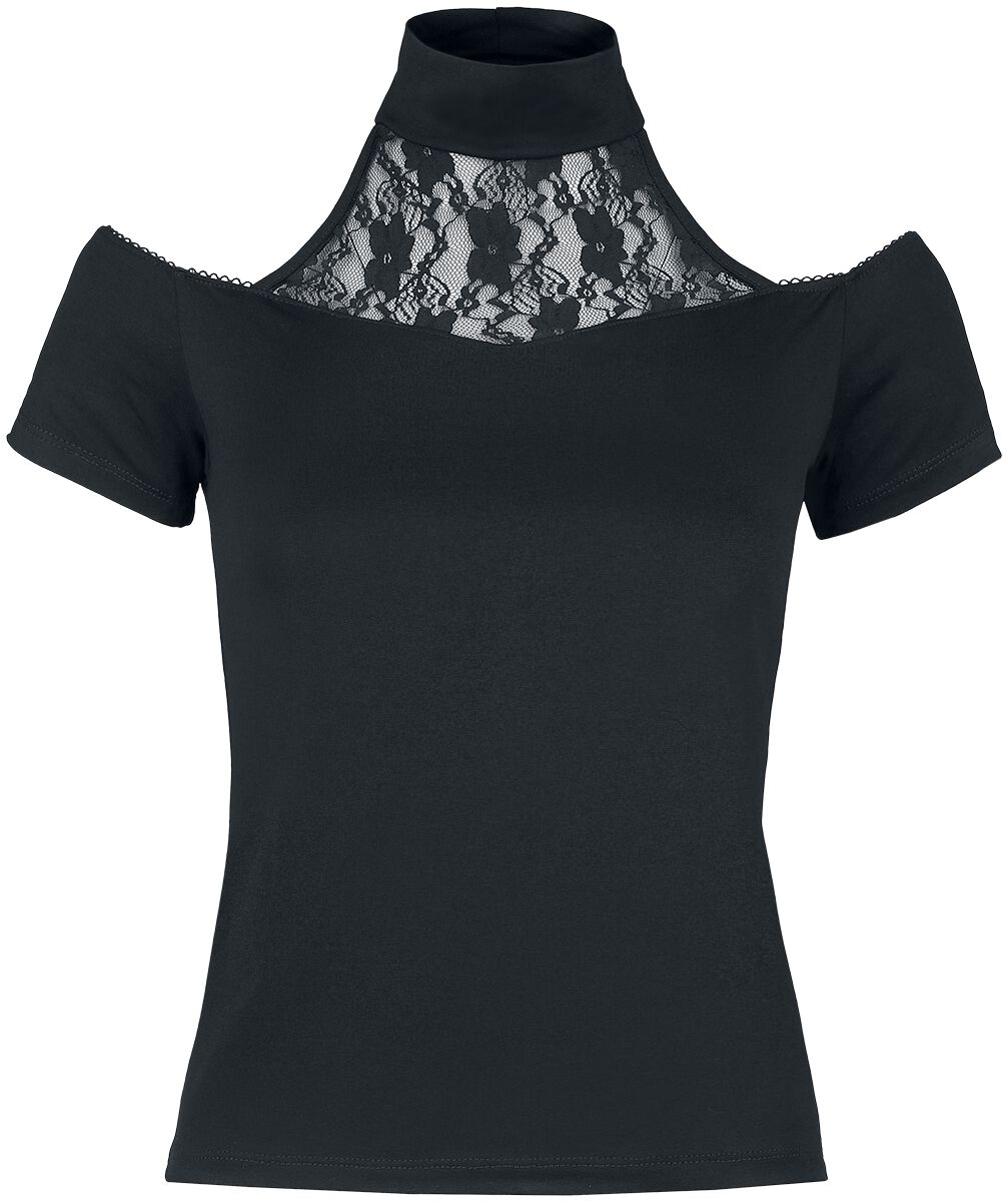 Outer Vision Alexandra T-Shirt schwarz in S von Outer Vision