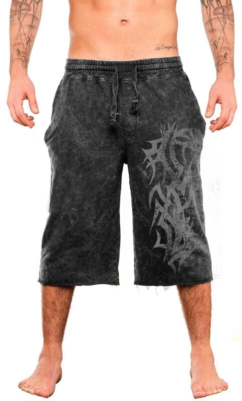 Outer Vision Chance Tattoo Man's Bermudas long Short grau in L von Outer Vision