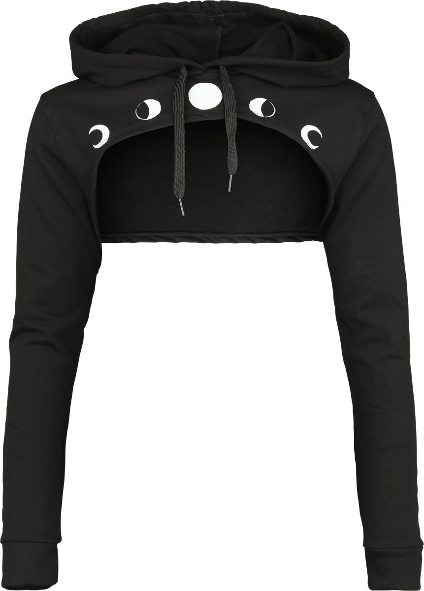 Outer Vision - Gothic Kapuzenpullover - Doris - M bis XXL - für Damen - Größe L - schwarz von Outer Vision