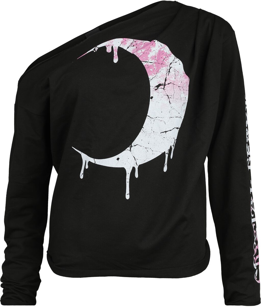 Outer Vision - Gothic Sweatshirt - Artemis - S bis XXL - für Damen - Größe L - schwarz von Outer Vision