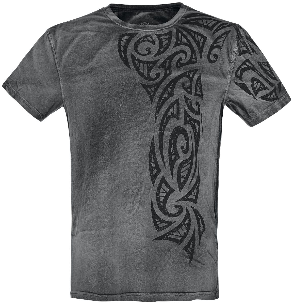 Outer Vision Gothic Tattoo T-Shirt grau in 4XL von Outer Vision