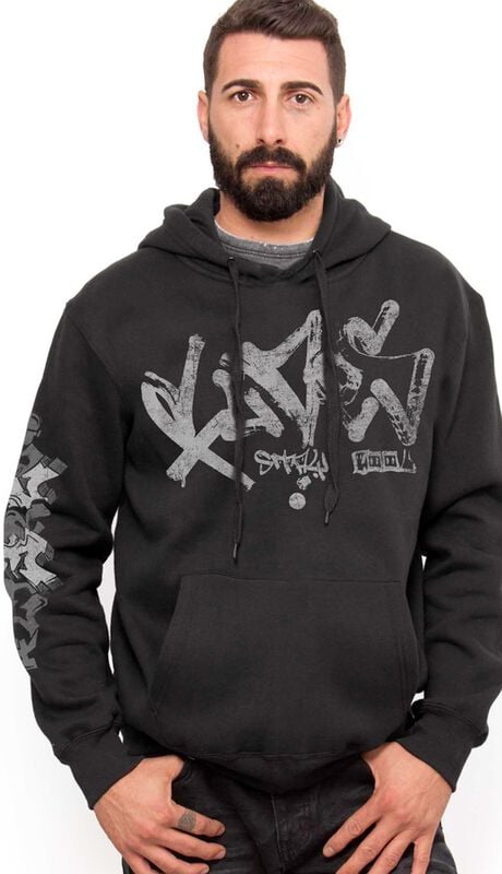 Outer Vision Kapuzenpullover - Alter Ego Punk Beer Man's Hoodie Vicero - S bis XXL - für Männer - Größe XXL - schwarz Outer Vision Kapuzenpullover - Alter Ego Punk Beer Man's Hoodie Vicero - S bis XXL - für Männer - Größe XXL - schwarz von Outer Vision