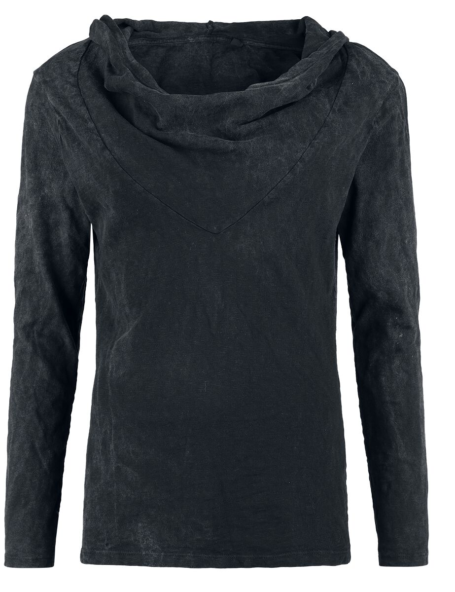 Outer Vision Kapuzenpullover - Hooded Top Deva - S bis XXL - für Damen - Größe XL - grau von Outer Vision