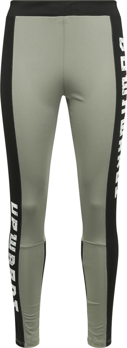 Outer Vision Katia Leggings schwarz grün in XXL von Outer Vision