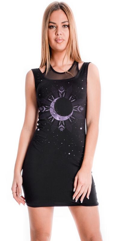 Outer Vision Kleid knielang - Matilda Woman's Dress - S bis XXL - für Damen - Größe XXL - schwarz von Outer Vision