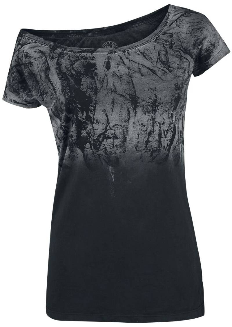 Outer Vision Marylin Spatolato T-Shirt schwarz grau in S Outer Vision Marylin Spatolato T-Shirt schwarz grau in S von Outer Vision