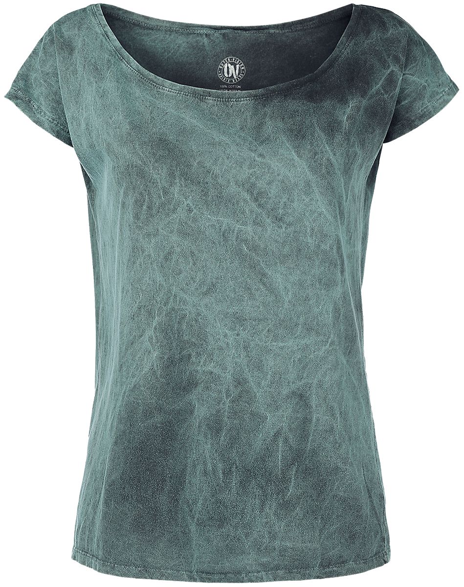 Outer Vision Marylin T-Shirt grün in M von Outer Vision