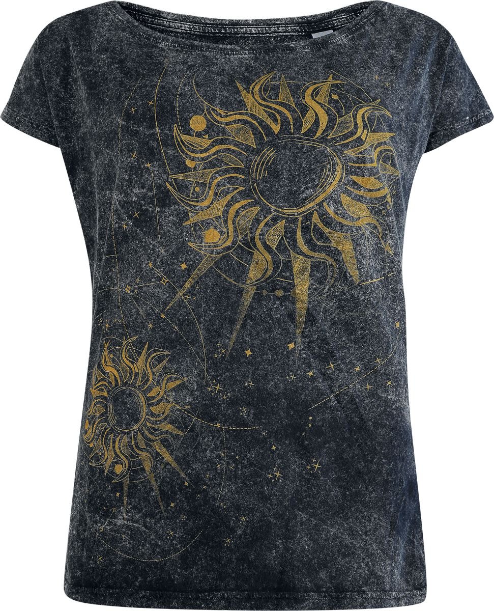 Outer Vision Marylin T-Shirt schwarz grau in 4XL von Outer Vision