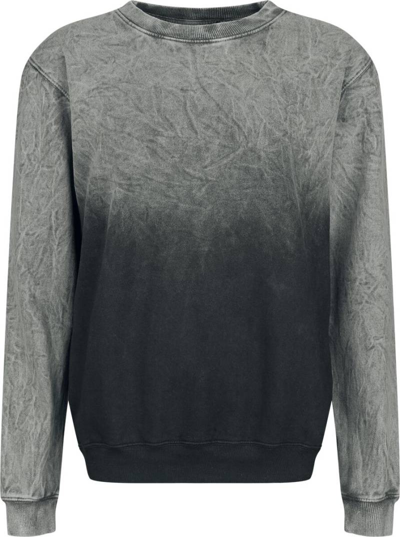 Outer Vision Oversize Sweat Shirt Joe Sweatshirt grau in M von Outer Vision
