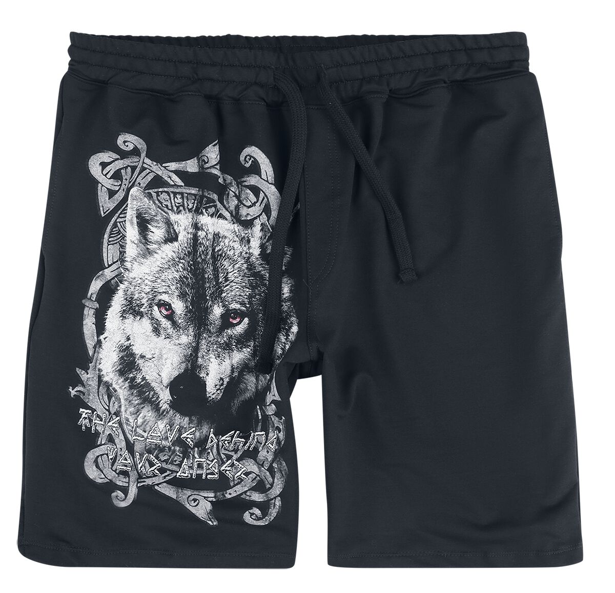 Outer Vision Rune Wolf Short schwarz in S von Outer Vision