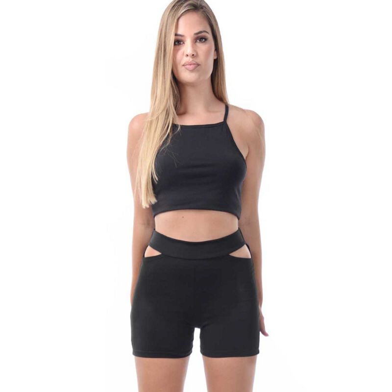 Outer Vision Short Estrella Hotpant schwarz in XL von Outer Vision