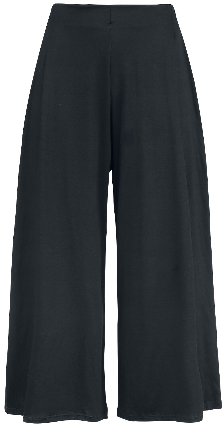 Outer Vision Stoffhose - Culotte Pants Marisa - S bis 4XL - für Damen - Größe L - schwarz von Outer Vision