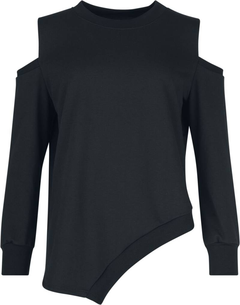 Outer Vision Sweatshirt - Sweat Shirt Motta - S bis XL - für Damen - Größe S - schwarz von Outer Vision